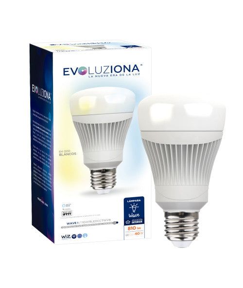 Foco Led Wifi Inteligente Base E27 | Blanco | Google Y Alexa