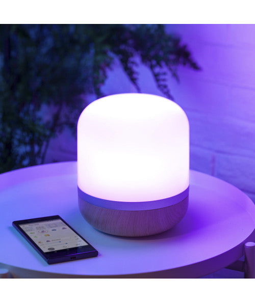 Lámpara De Mesa Led Inteligente Wifi Google Y Alexa