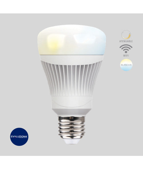 Foco Led Wifi Inteligente Base E27 | Blanco | Google Y Alexa