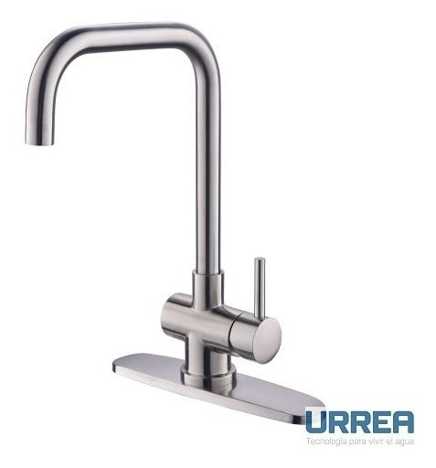 Acero Inoxidable Monomando Fregadero Urrea Para Lavabo Urrea 9436